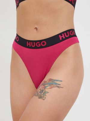 Стрінги Hugo рожеві