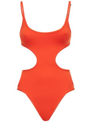 Vientisas maudymosi kostiumėlis The Attico oranžinė