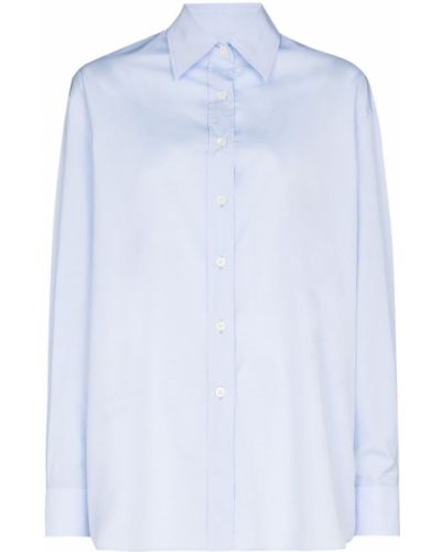 Camisa con botones oversized Our Legacy azul