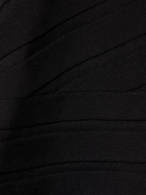Asymetrická midi sukňa Stella Mccartney čierna