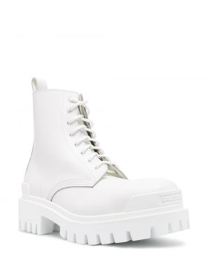 Kotníkové boty Balenciaga bílé