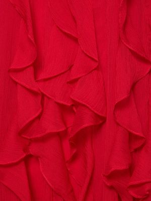 Sukienka długa Patbo czerwona