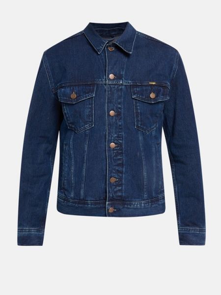 Синяя джинсовая куртка Wrangler