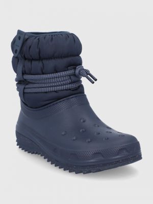 Μποτες χιονιού Crocs μπλε