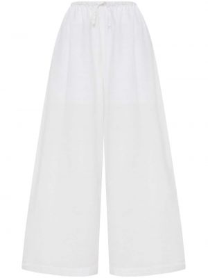 Rovné kalhoty 12 Storeez bílé