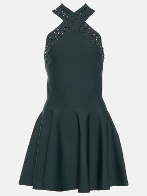 Mini vestido Alaïa negro