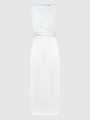 Белое платье миди Brunello Cucinelli