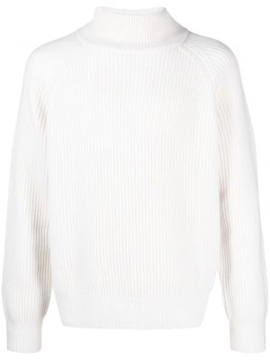 Кашмирен пуловер Le Kasha бяло