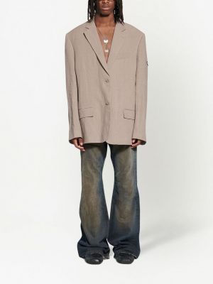 Oversize blazer Balenciaga grau
