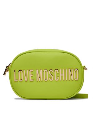Τσάντα χιαστί Love Moschino πράσινο