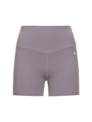 Pantaloni scurți din jerseu Anine Bing violet