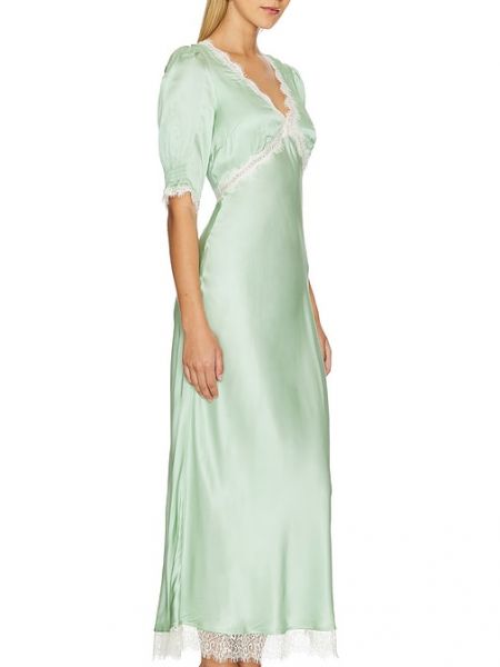 Vestido midi Rixo verde