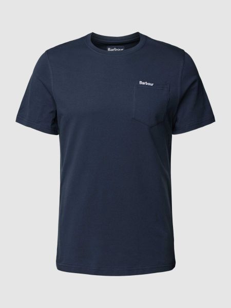 Koszulka Barbour błękitna