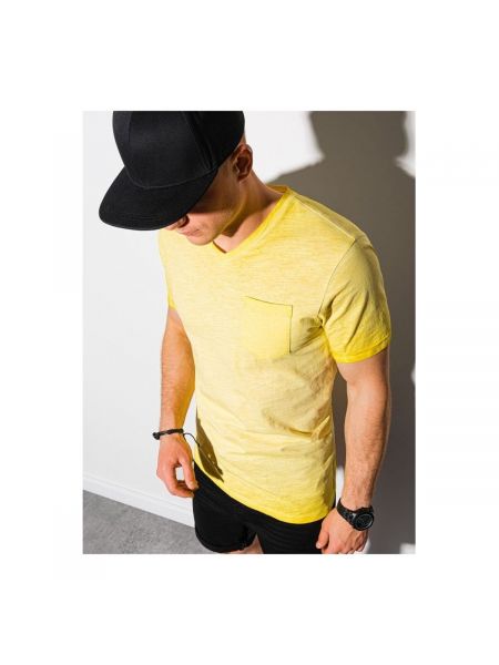 Tričko s krátkými rukávy Ombre žluté