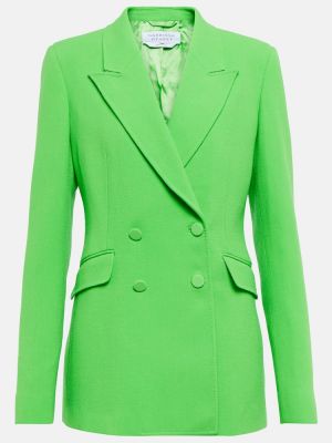 Blazer di lana Gabriela Hearst verde
