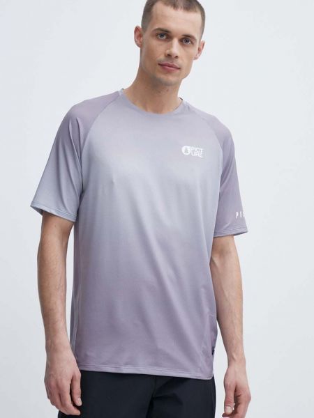 Majica s potiskom v športnem stilu Picture vijolična