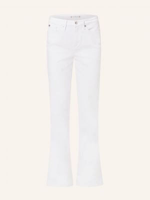 Zvonové džíny Tommy Hilfiger bílé
