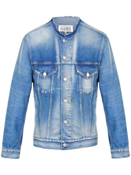 Denimjakke Maison Margiela blå