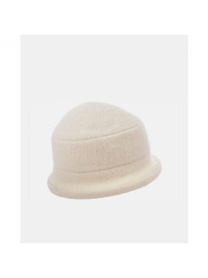 Sombrero de lana Seeberger blanco