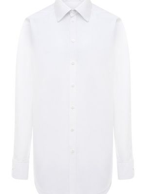 Белая хлопковая рубашка La Neige