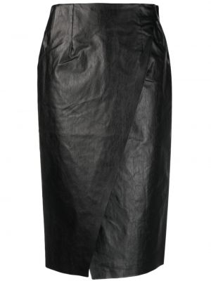 Midi sukně Kassl Editions černé