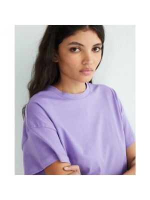 Camiseta manga corta Noisy May violeta