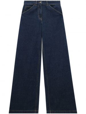 Jeans ausgestellt Courreges blau
