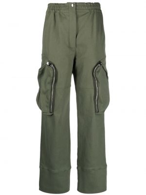 Pantalon cargo avec poches Blanca Vita vert