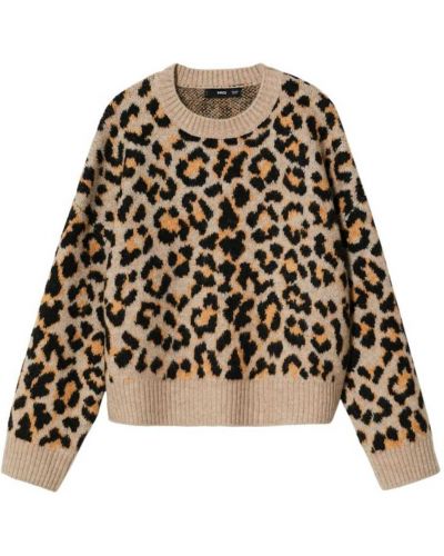 Džemper s leopard uzorkom Mango
