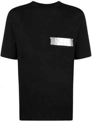 T-shirt Moschino svart