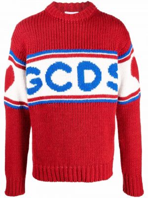 Пуловер Gcds червено