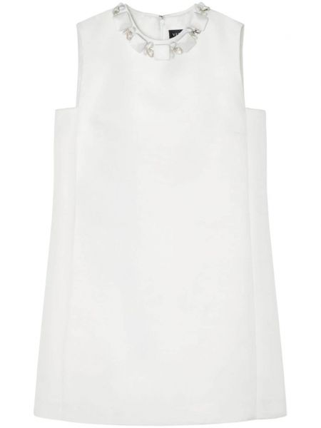 Koktejlkové šaty Versace biela