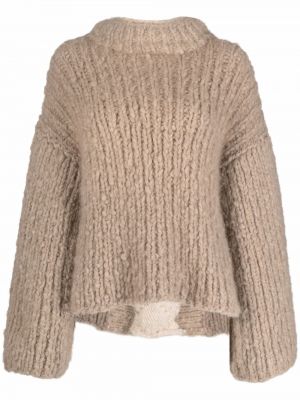 Chunky пуловер Tuinch бежово