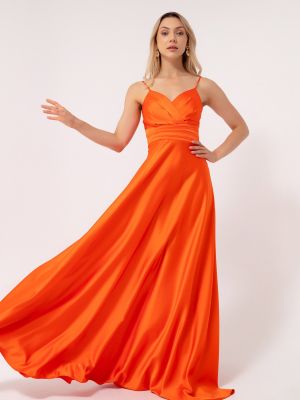 Vakarinė suknelė Lafaba oranžinė