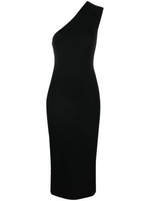 Midi šaty Gauge81 čierna
