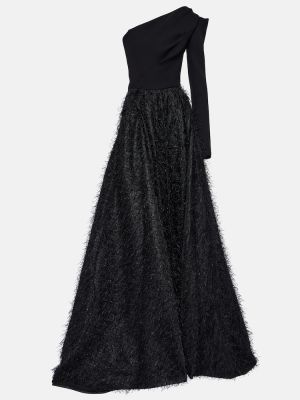 Μάξι φόρεμα Maticevski μαύρο