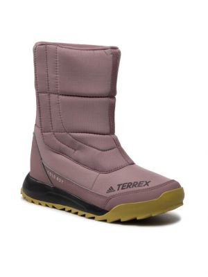 Škornji za sneg Adidas roza