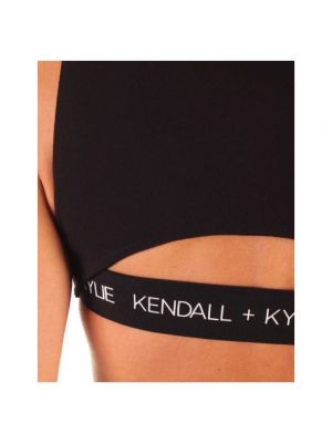 Mini vestido Kendall + Kylie negro