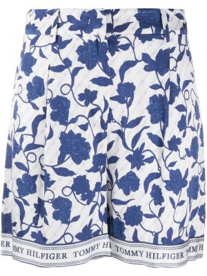 Shorts à fleurs Tommy Hilfiger bleu