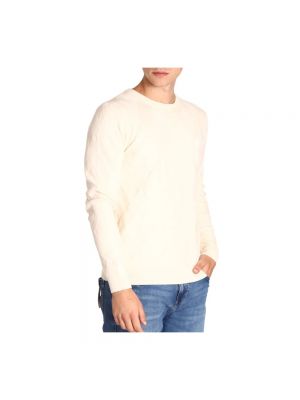 Suéter con estampado de rombos Guess blanco