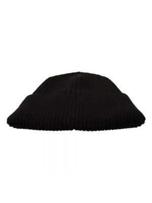 Dzianinowa czapka Dolce And Gabbana czarna