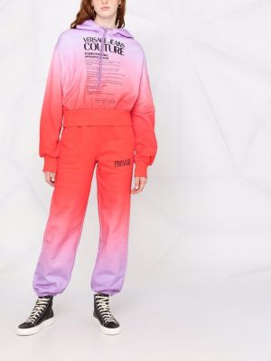 Hoodie mit farbverlauf Versace Jeans Couture