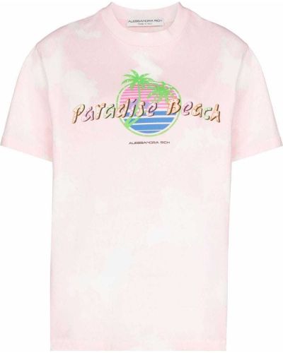 Spiaggia camicia Alessandra Rich, rosa