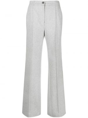 Pantalon droit taille haute Antonelli gris