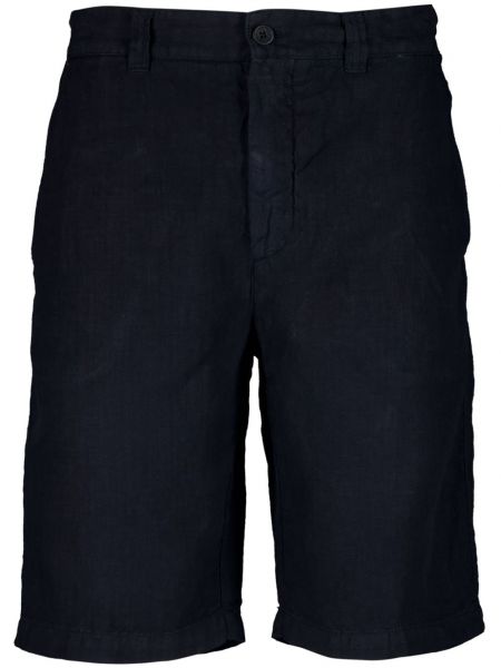 Lanene bermuda kratke hlače 120% Lino plava
