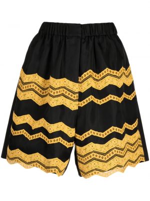Čipkované bavlnené šortky Biyan