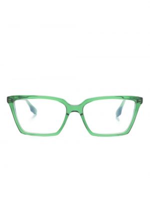Okulary z nadrukiem Victoria Beckham Eyewear zielone