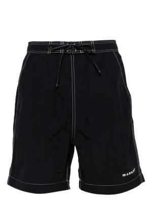 Shorts mit print Marant schwarz
