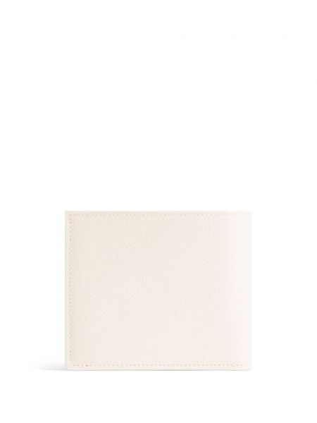 Kožená peněženka Balenciaga bílá