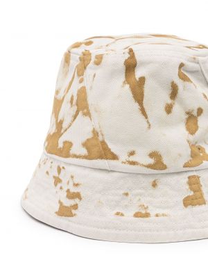 Sombrero con estampado con estampado abstracto A-cold-wall* marrón